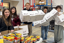 8th Grade Inspires Change Through Volunteerism