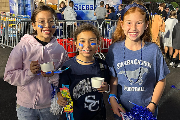 Family Fun at Lower School Football Night