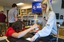 Physics Students Break Records in Inertia Olympics