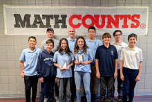 Middle School Math Team Advances to State