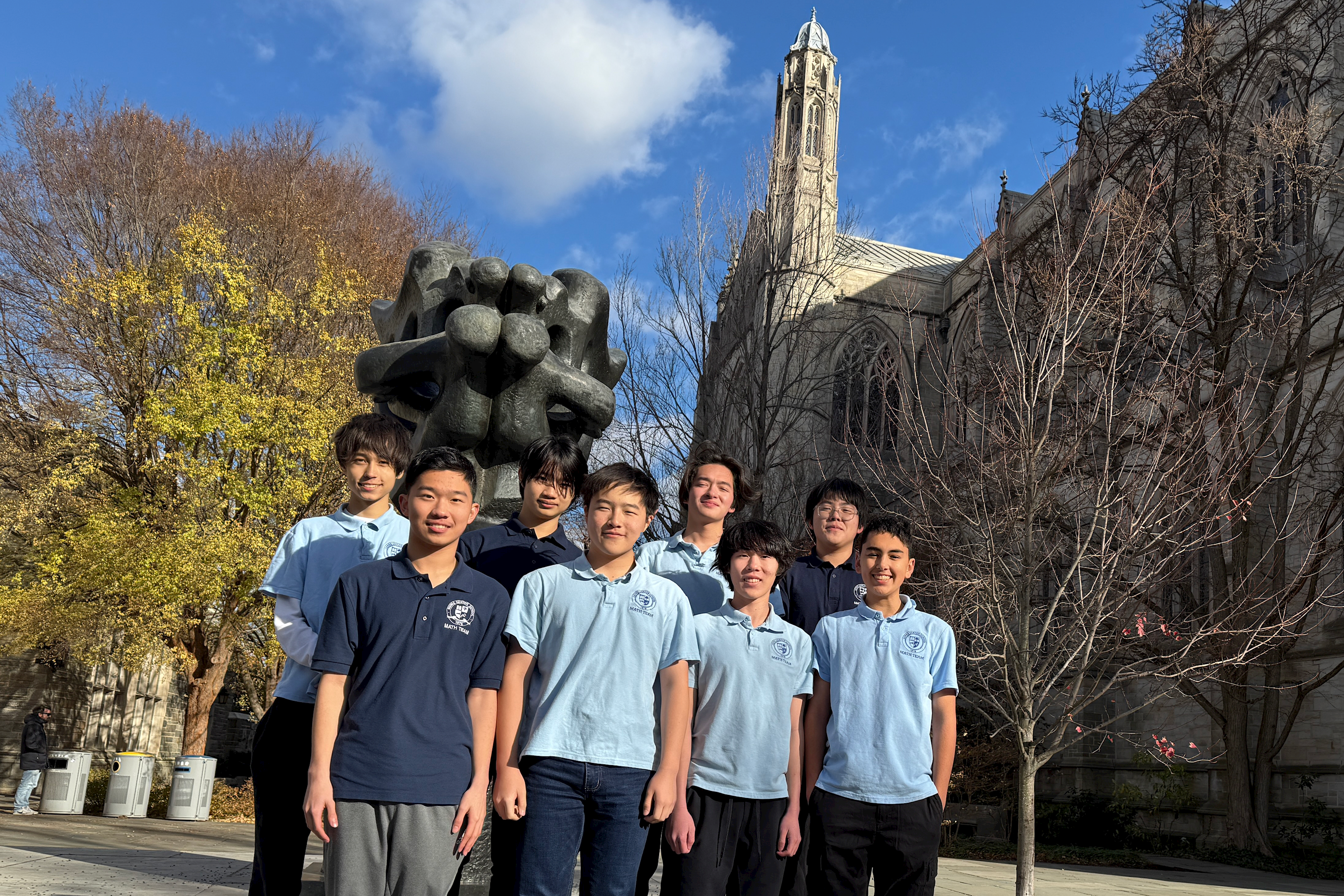 Upper School Math Team Places 2nd at Princeton